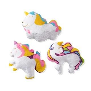 Fringe Studio Pet Toy Small Dog Toy Set Unicorns 3 Pieces 289415