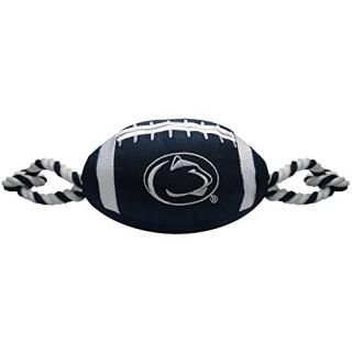 Pets First NCAA Penn State Nittany Lions Football Dog Toy Tough Quality Nylon Ma