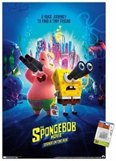 The SpongeBob Movie Sponge On The Run - Key Art Wall Poster with Push Pins