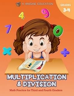 Multiplication and Division Math Practice for Third and Fourth Graders Daily Bas