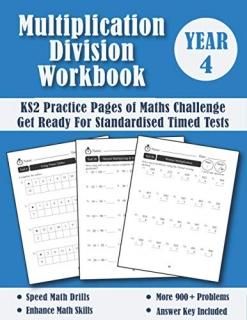 Year 4 Multiplication and Division - KS2 Maths Challenge Practice Pages Of Timed
