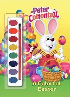 A Colorful Easter Peter Cottontail Paint Box Book