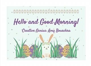 Hello and Good Morning!