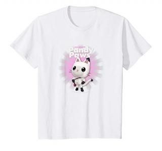 Kids Gabby's Dollhouse Pandy Paws Portrait T-Shirt