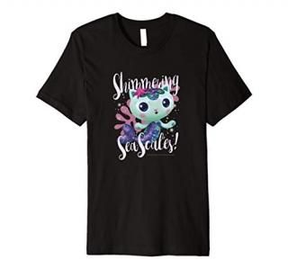 Gabby's Dollhouse Mercat Shimmering Sea Scales V2 Premium T-Shirt