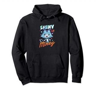 Gabby's Dollhouse Catrat Shiny Is Miney Portrait Pullover Hoodie