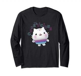 Gabby's Dollhouse Cakey Cat Cakey-Licious V2 Long Sleeve T-Shirt