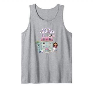 Gabby's Dollhouse Group Logo V2 Tank Top