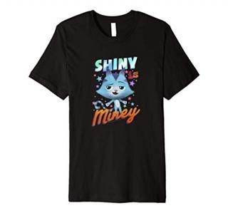 Gabby's Dollhouse Catrat Shiny Is Miney Portrait Premium T-Shirt