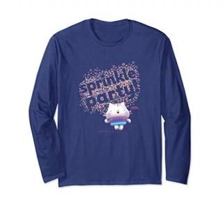 Gabby's Dollhouse Cakey Cat Sprinkle Party V2 Long Sleeve T-Shirt