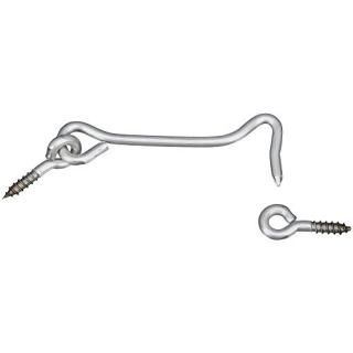 NATIONAL/SPECTRUM BRANDS HHI N348-417 4-Inch Stainless Steel Hook/Eye 
