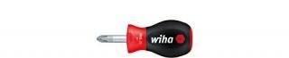 Wiha 31140 Stubby Phillips Screwdriver with SoftFinish Handle 2 x 25mm by Wiha