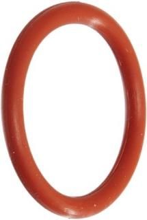 203 Silicone O-Ring 70A Durometer Red 5/16 ID 9/16 OD 1/8 Width Pack of 100