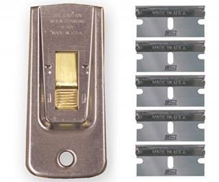 IVY Classic 11156-3 Razor Blade Scraper with 5 Blades USA Contains 3 Scrapers + 