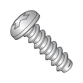 18-8 Stainless Steel Sheet Metal Screw Plain Finish Pan Head Phillips Drive Type