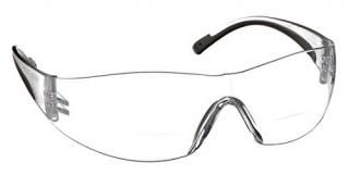 Zenon Z12R 250-27-0027 Rimless Safety Readers with Clear Temple Clear Lens and A