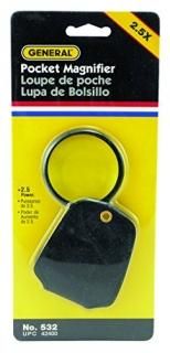 General Tools5322.5 Power Pocket Magnifier-2.5X MAGNIFIER 