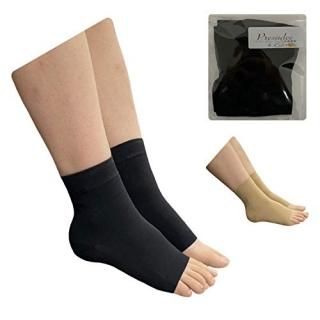 Presadee Kid's Ankle 15-20 mmHg Compression Foot Leg Open Closed Toe Sleeve Sock