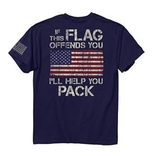 Buck Wear Pack It T-Shirt XX-Large Navy