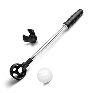 Golf Ball Retriever Stainless Telescopic Golf Ball Retriever for Water with Golf