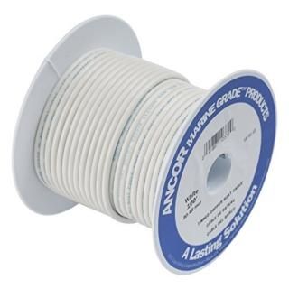 Wire 100' #14 Tinned Copper White