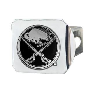 FANMATS - 15146 NHL Buffalo Sabres Chrome Hitch Cover Regular 3.4x4