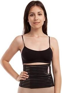 Gabrialla Breathable Abdominal Light Support Binder for Women Black Large by GAB