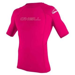 O'Neill Wetsuits UV Sun Protection Youth Basic Skins Short Sleeve Crew Sun Shirt