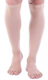 Doc Miller Calf Compression Sleeve 1 Pair 20-30mmHg Support Circulation Recovery