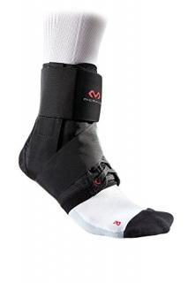 McDavid 195 Deluxe Ankle Support Brace With Strap Sprain Recovery Black Small