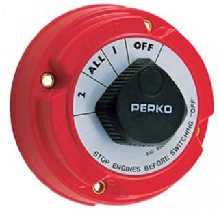 Small - Perko 8501DP Marine Battery Selector Switch