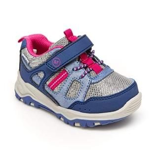 Stride Rite 360 Girls Artin 2.0 Athletic Running Shoe Blue/Pink 11 Little Kid