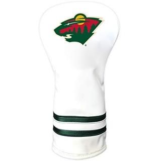 Team Golf NHL Minnesota Wild White Vintage Driver Golf Club Headcover Form Fitti