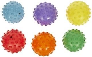 Sportime SloMo Foam BumpBalls - 4 inch - Set of 6 Assorted Colors - 018891