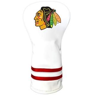 Team Golf NHL Chicago Blackhawks White Vintage Driver Golf Club Headcover Form F