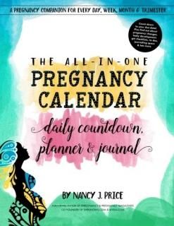 The All-In-One Pregnancy Calendar Daily Countdown Planner and Journal