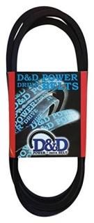 D&D PowerDrive A78/4L800 V Belt A/4L Rubber 1/2 x 80 OC