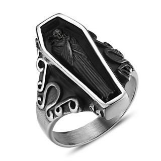 jajafook奨꡼ơPortrait Vampire Coffin Ring for󥺥󥹥