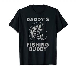 Daddy's Fishing Buddy Perfect Dad Gift Shirt