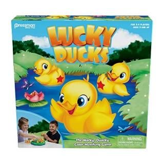 Lucky Ducks -- The Memory and Matching Game that Moves by Pressman Toy