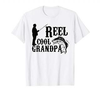 Reel Cool Grandpa Fishing funny Shirt - Fisherman Gift