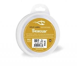 Seaguar/Kureha America LLC Gold Label 100% Fluorocarbon Leader 25yd 4lb Clear
