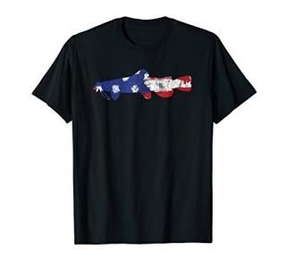 Catfishing American Flag Shirt - Catfishing Shirts