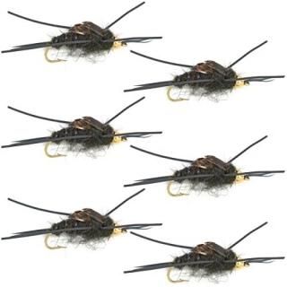 ӡإåNymph Fly Fishing Flies??KaufmannΥ֥åȡFly With??StoneflyǨFly??6?Fl
