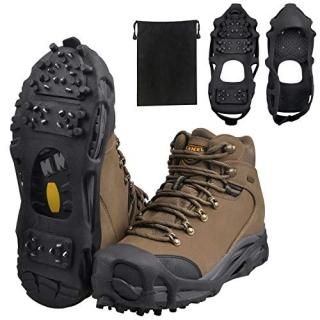 Ice Snow Traction Cleats Crampons Anti-Slip Snow Shoes Cleats Walking on Snow an