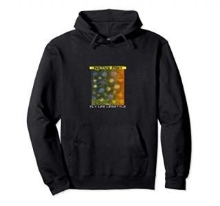 Fly Fishing Brook Trout Conservation Graphic Pullover Hoodie