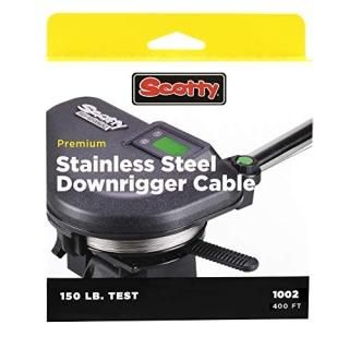 Stainless Downrigger Cable 400' 150#