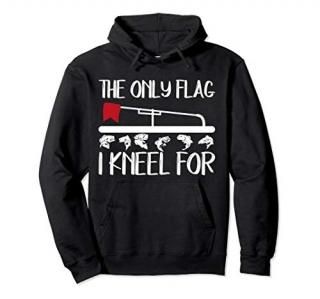 The Only Flag I Kneel For Ice-fishing Hoodie