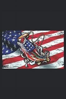 Fishing Dot Grid Journal or Notebook 6x9 inches with 120 Pages