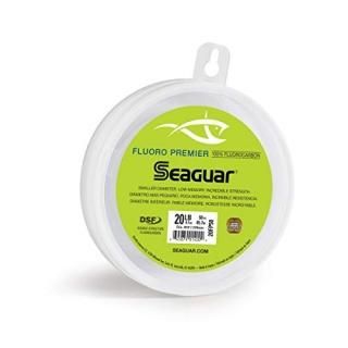 36kg - Seaguar Fluoro Premier 50 Yards Fluorocarbon Leader